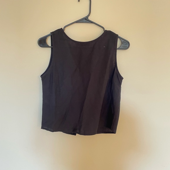 Tie Front Blouse - Size M - Picture 3 of 4